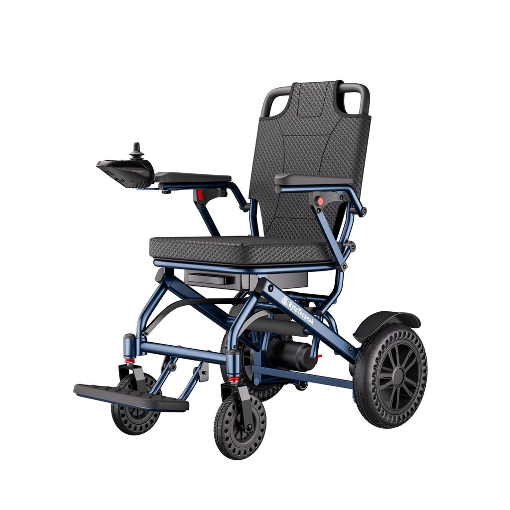 ByteTecpeak D14 Elektrorollstuhl – 18,5 kg, 500W, 12-Ah-Akku,20 km ,150 kg