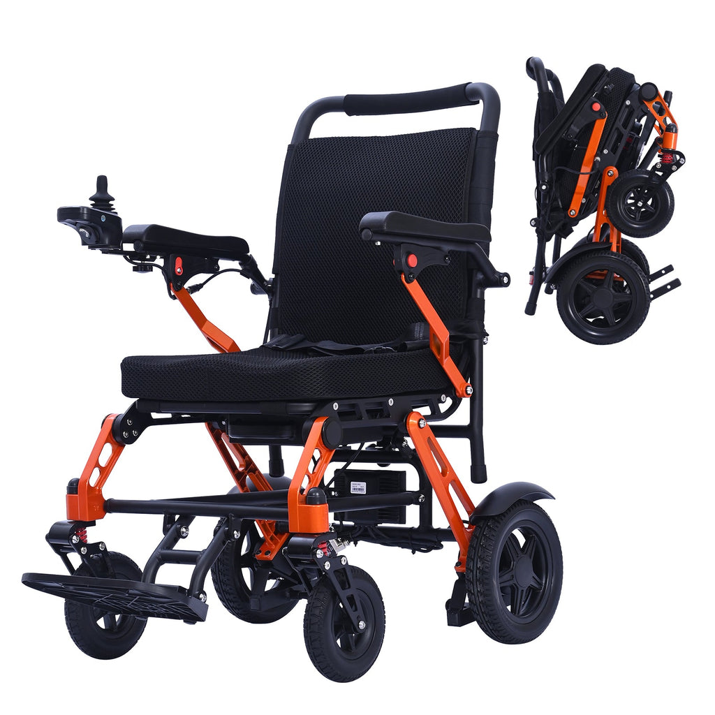 ByteTecpeak XP02 Elektrischer Rollstuhl-12Ah Akku, 20km Reichweite, Maximale Traglast 150kg