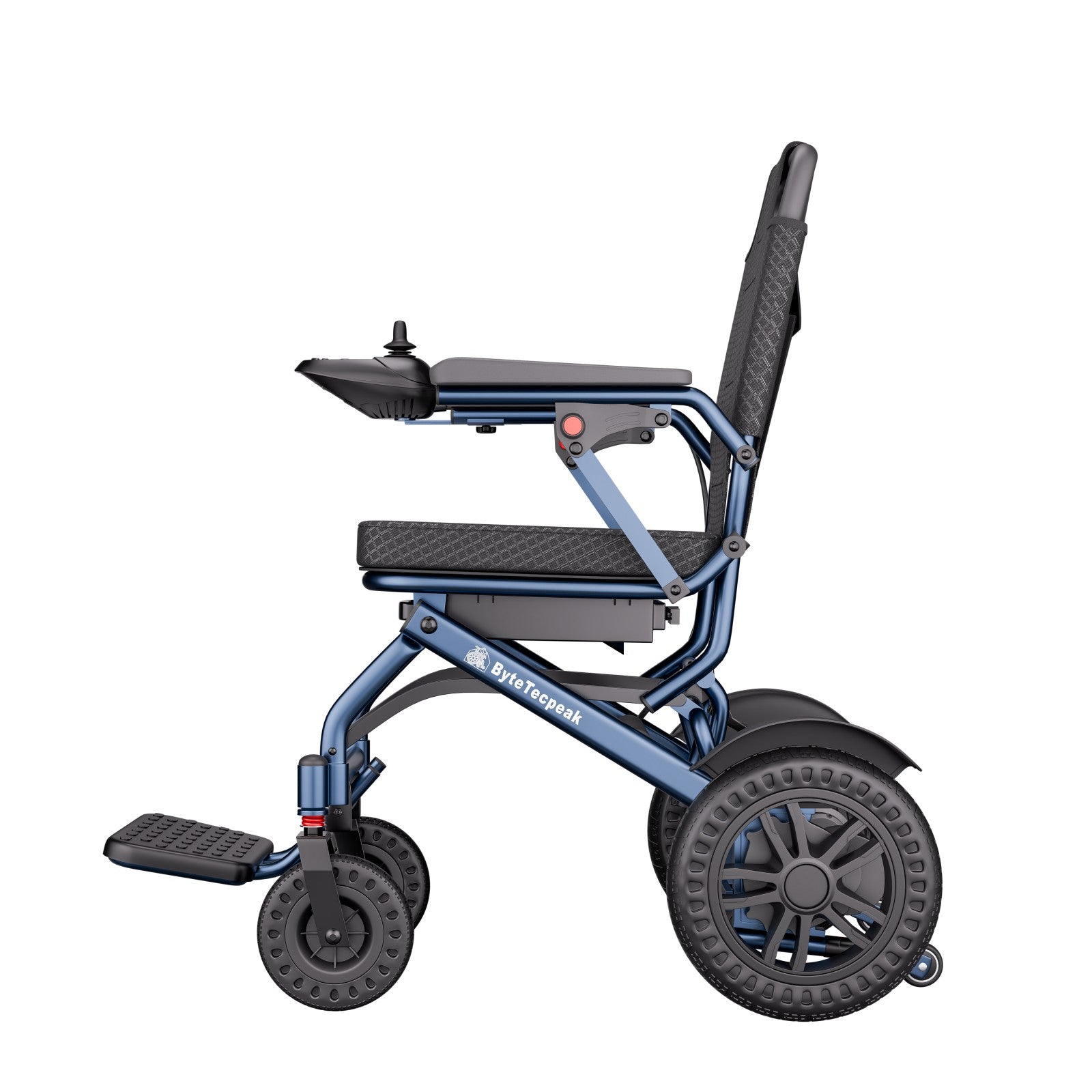ByteTecpeak D14 Elektrorollstuhl – 18,5 kg, 500W, 12-Ah-Akku,20 km ,150 kg