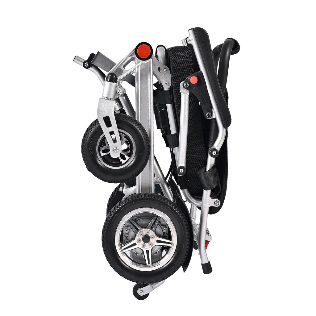 ByteTecpeak D10 Faltbar E-Rollstuhl – 12Ah Akku, Bis 150 kg belastbar,20 km Reichweite