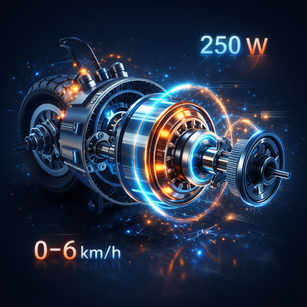 ByteTecpeak Z01 Faltbarer Elektroscooter  250W Motor, 25 km Reichweite, bis 150 kg