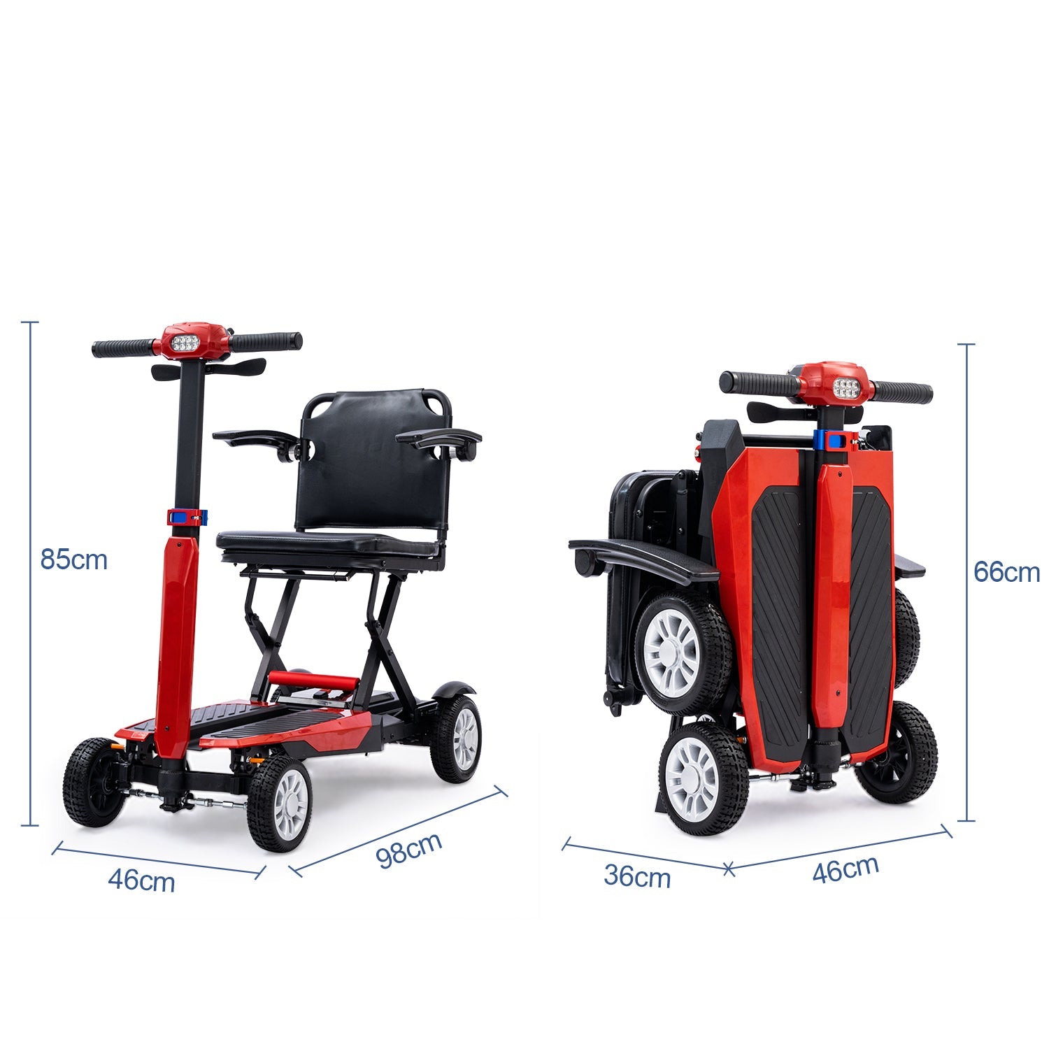 ByteTecpeak Z01 Faltbarer Elektroscooter  250W Motor, 25 km Reichweite, bis 150 kg