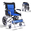 ByteTecpeak M3 Faltbarer Rollstuhl – Stabil, Leicht, Aluminiumrahmen, 100 kg Tragkraft